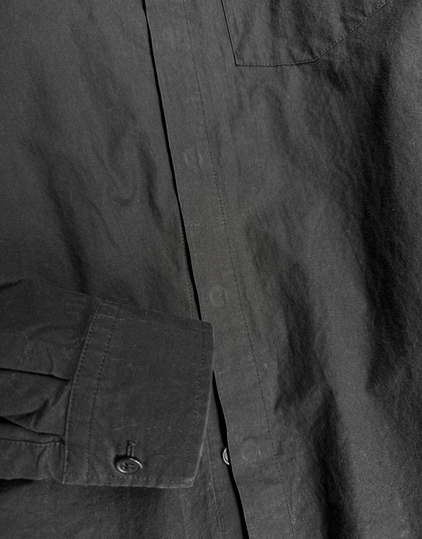 Yohji Yamamoto Pour Homme AW16 Double Layer Moleskin Shirt