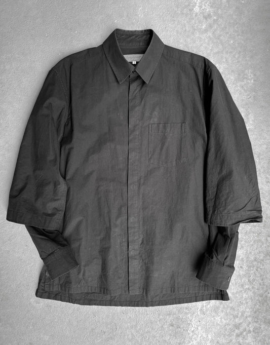 Yohji Yamamoto Pour Homme AW16 Double Layer Moleskin Shirt