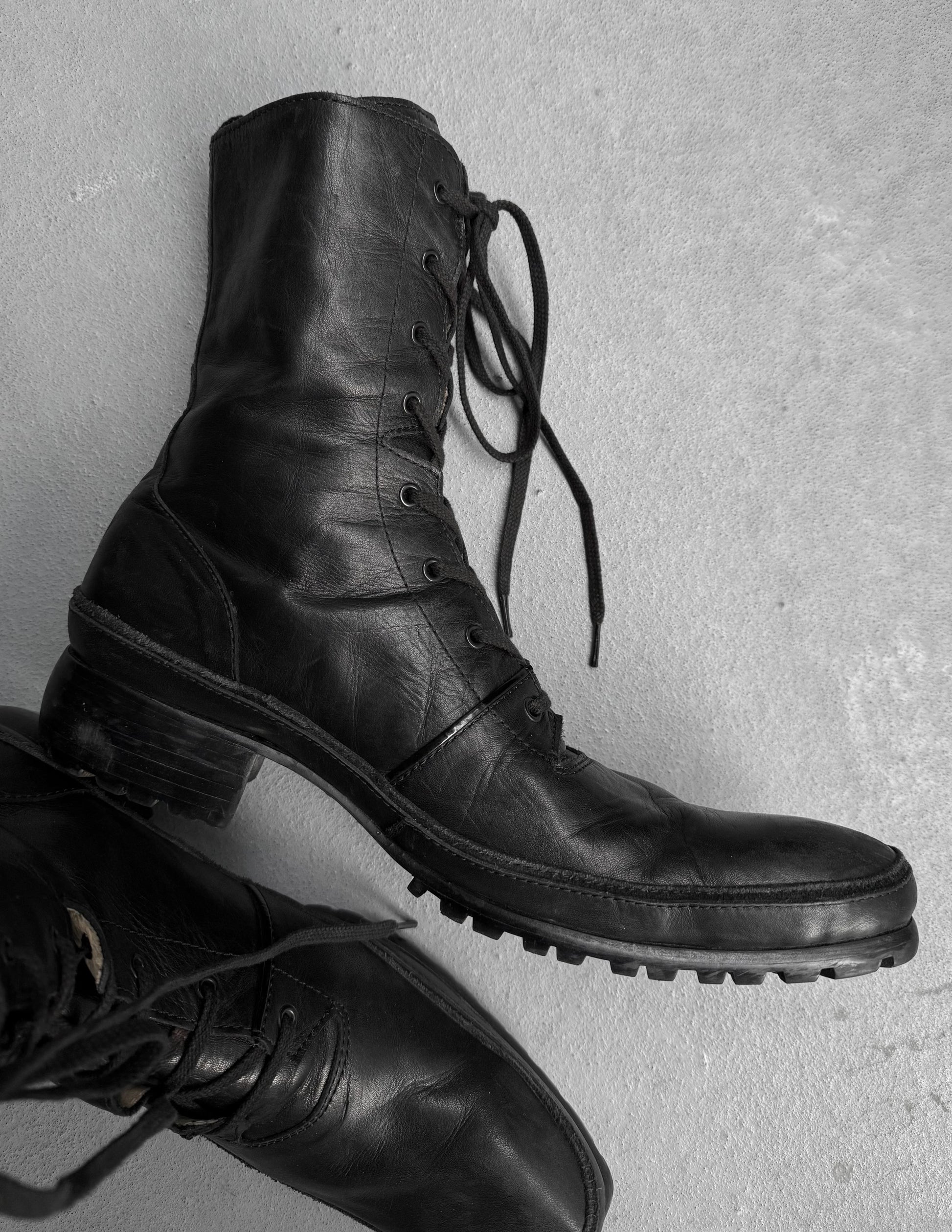 Yohji Yamamoto POUR HOMME x Hiromu Takahara AW07 Calf Leather